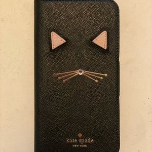 kate spade ♠️ cat iPhone X case